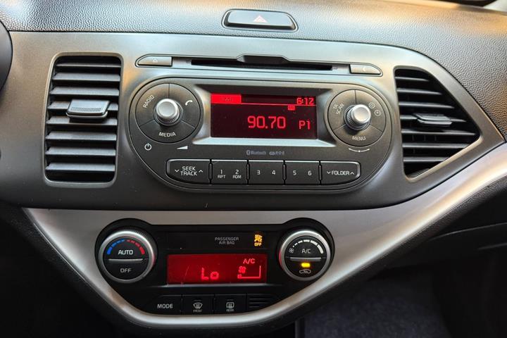 Orange Kia Picanto fra 2016