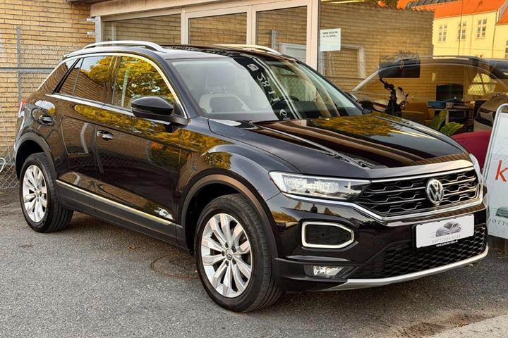 Sort VW T-Roc fra 2019