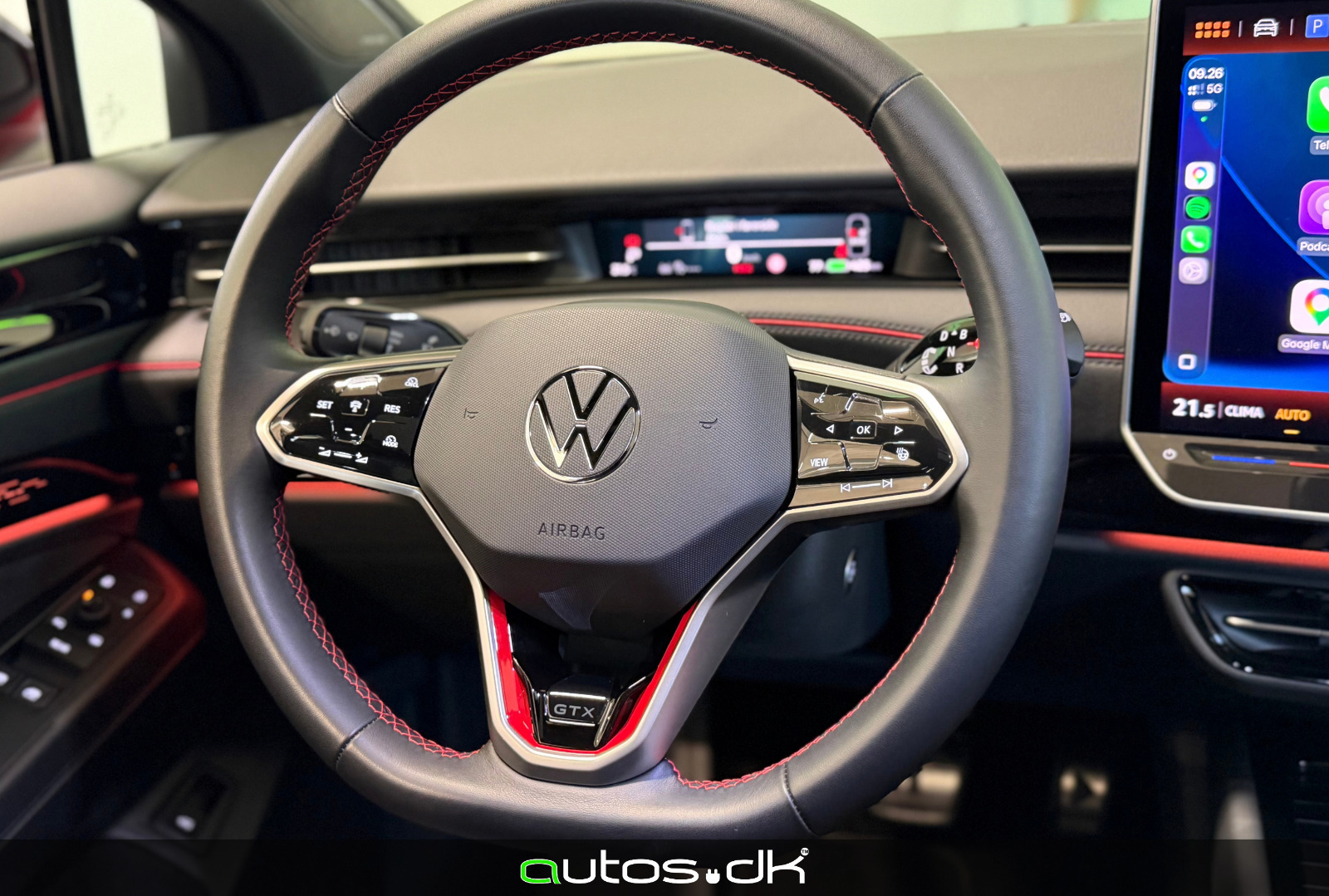 Rød VW ID.7 fra 2025