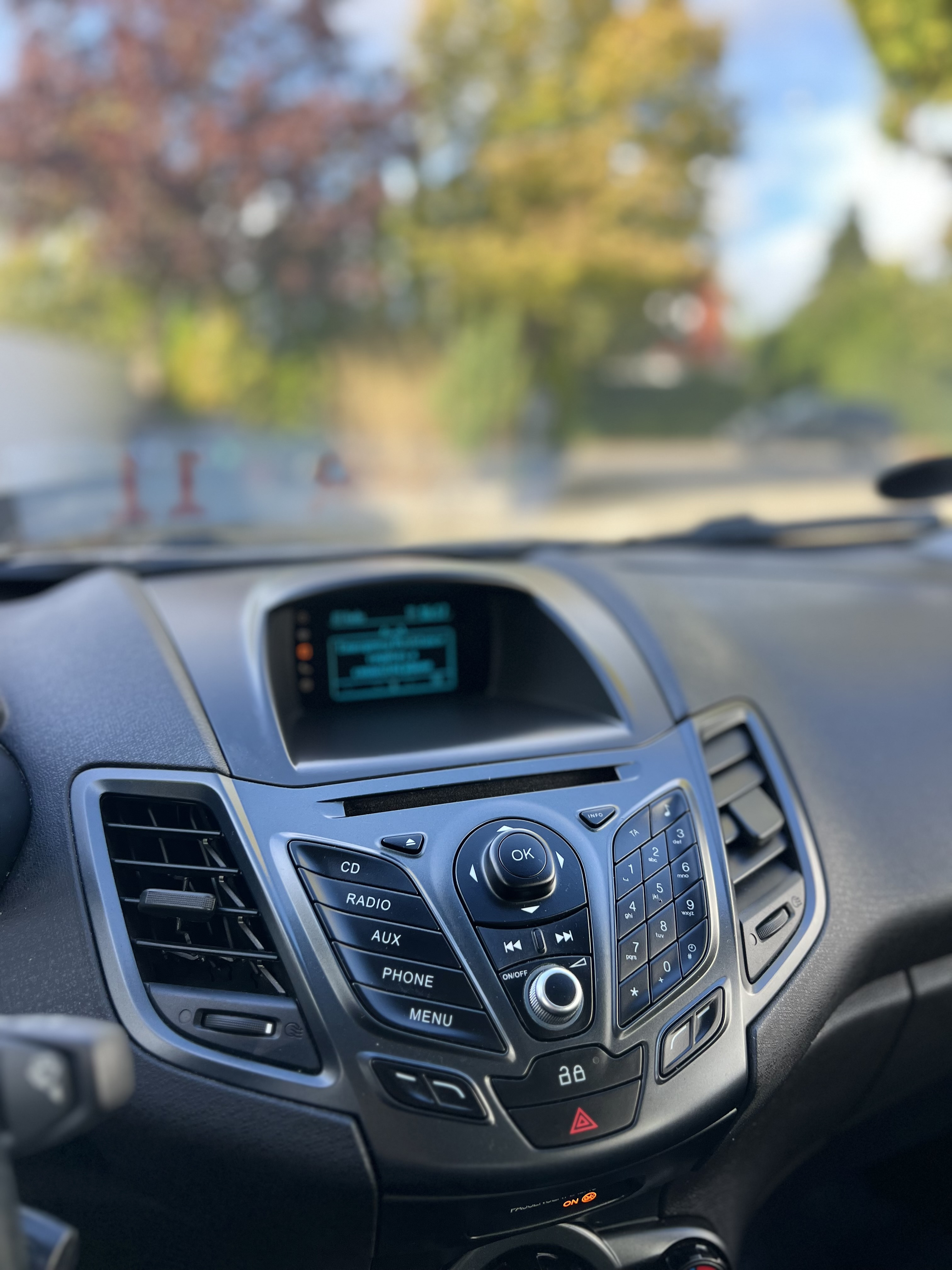 Sort Ford Fiesta fra 2014
