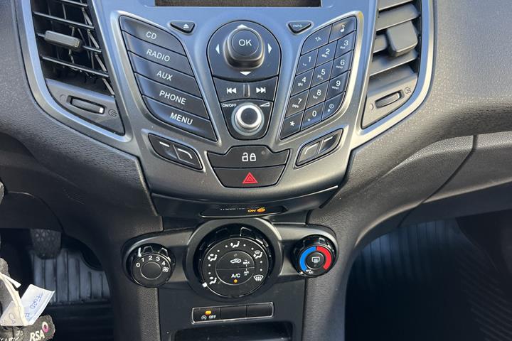 Sort Ford Fiesta fra 2014