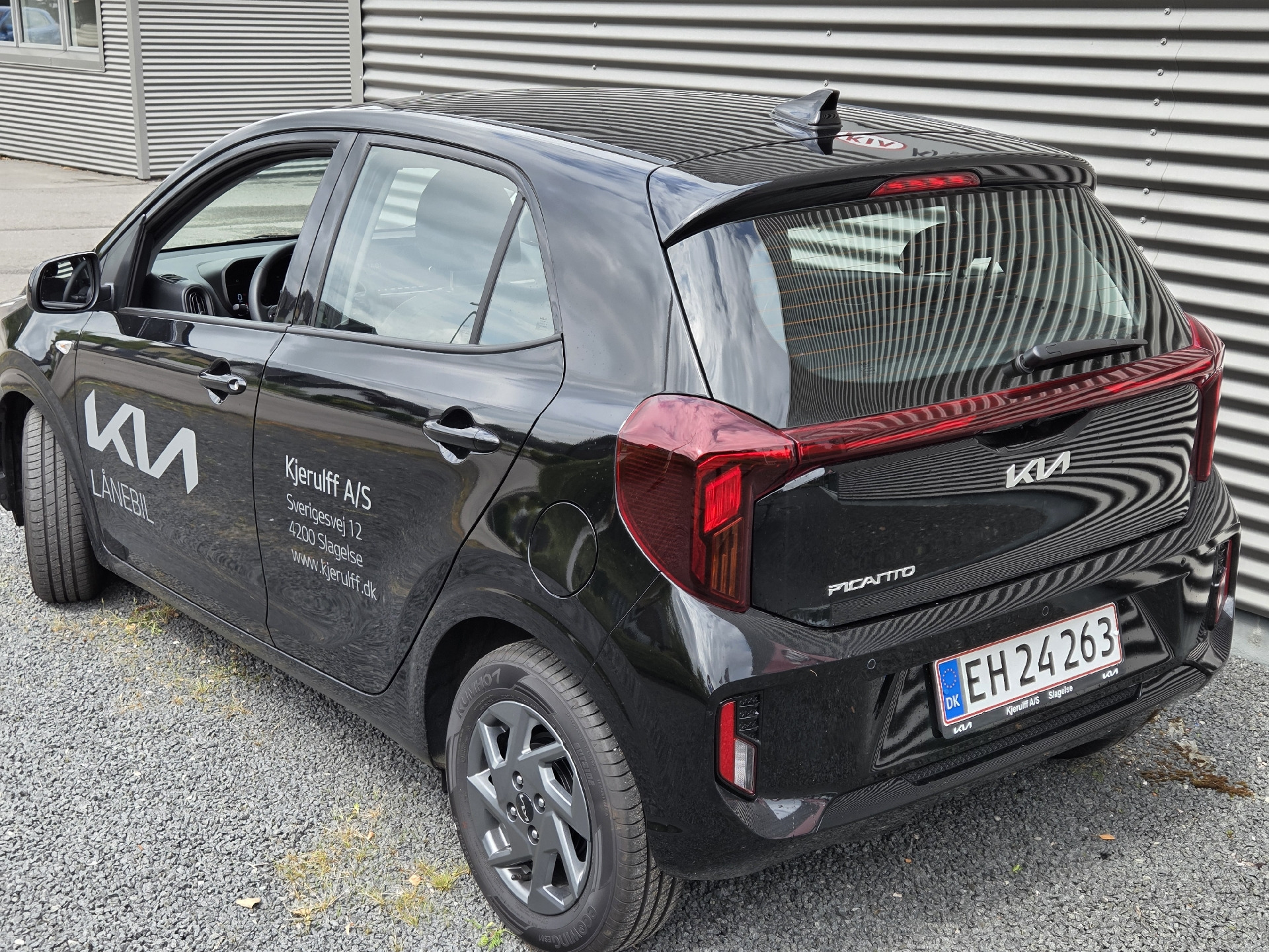 Sort Kia Picanto fra 2025
