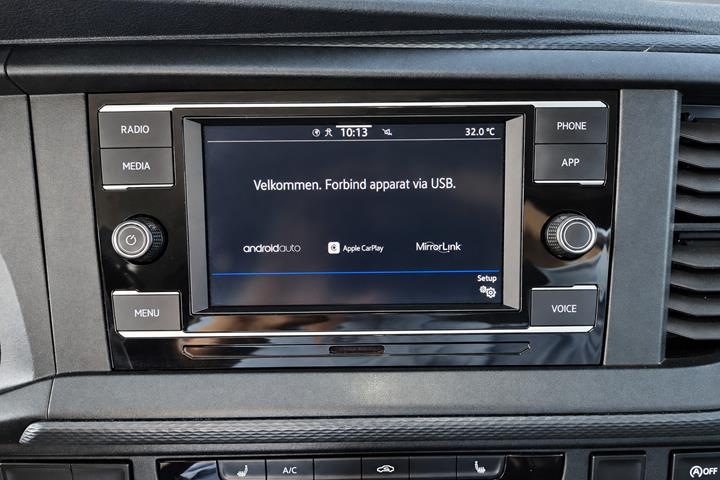 Sort VW Transporter fra 2021
