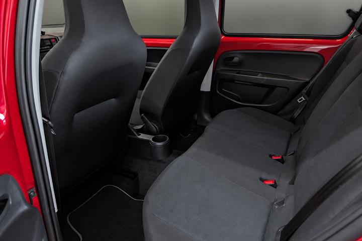 Rød VW E-UP! fra 2022