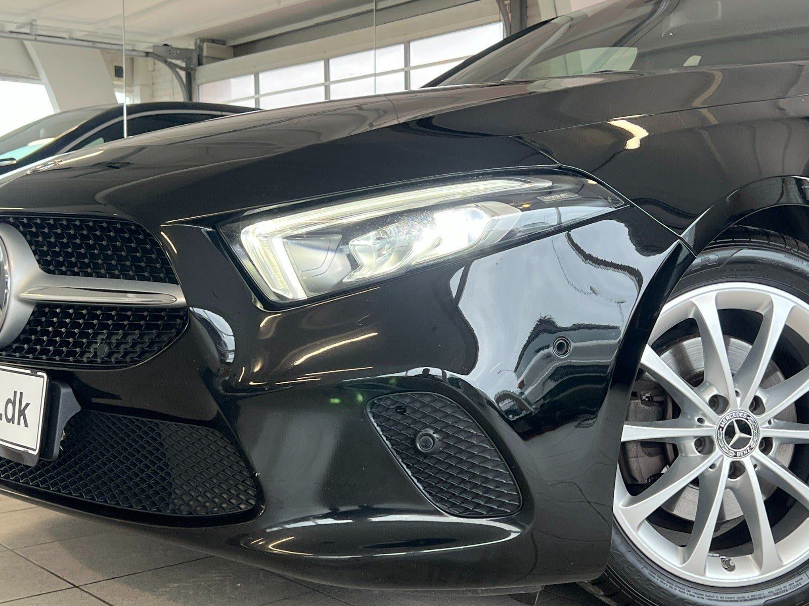 Sort Mercedes A200 fra 2018