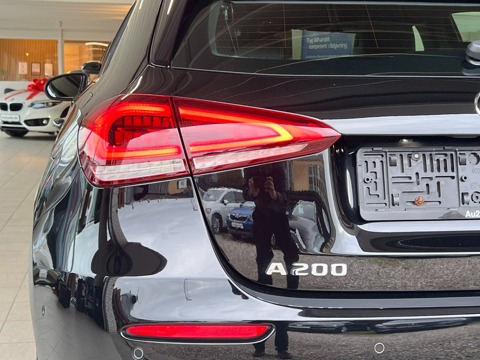 Sort Mercedes A200 fra 2018