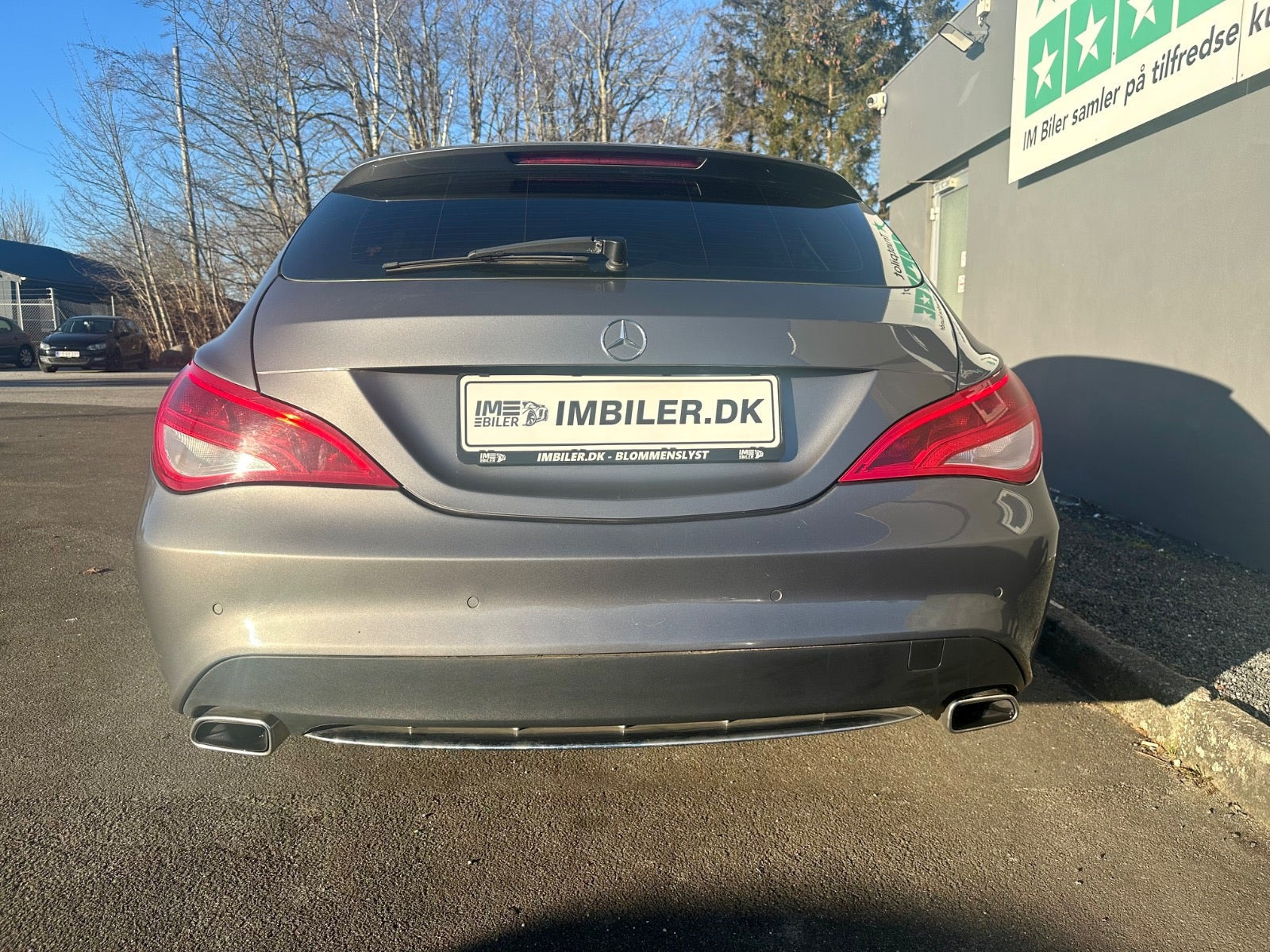 Grå Mercedes CLA200 fra 2015