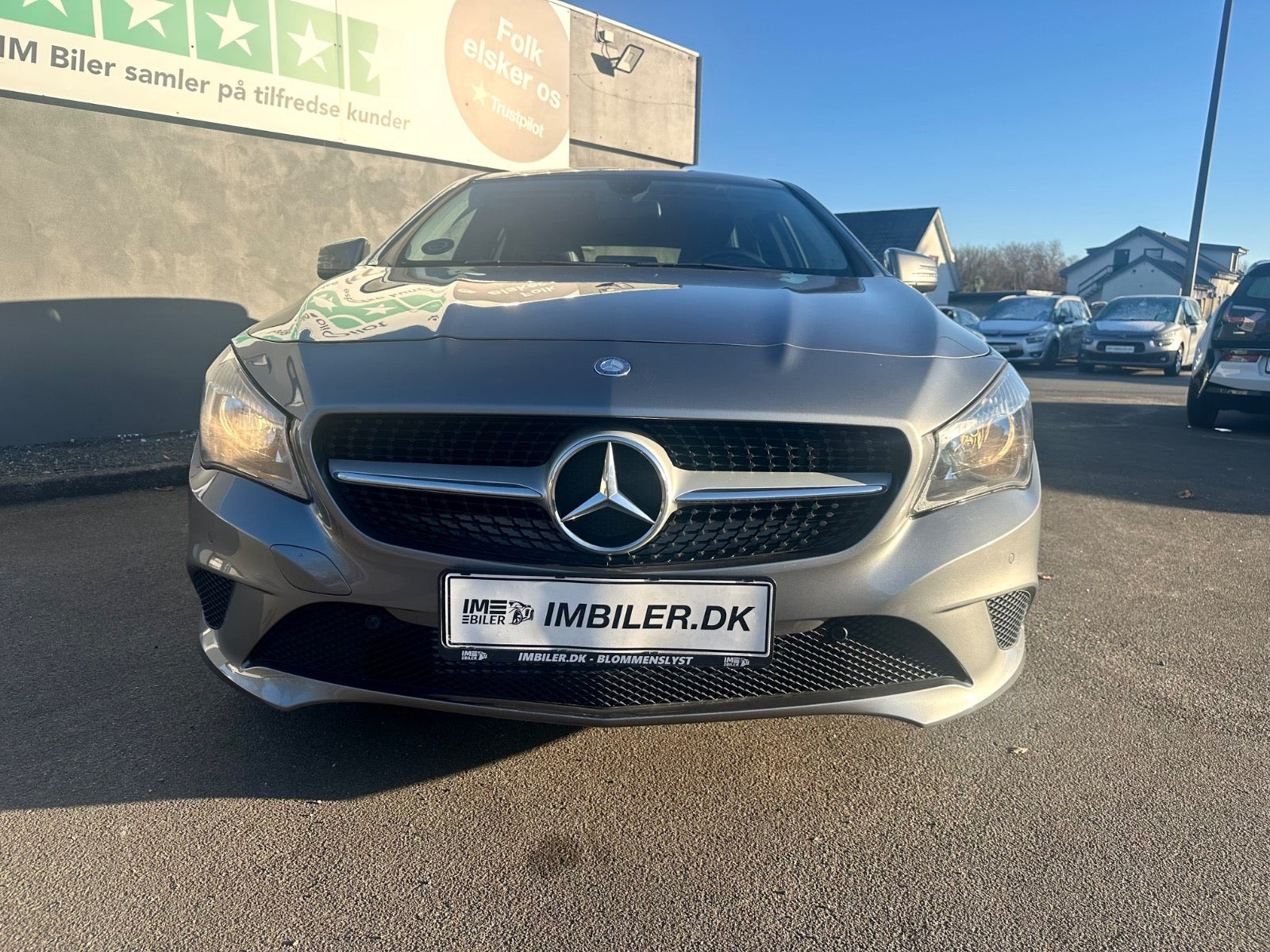 Grå Mercedes CLA200 fra 2015