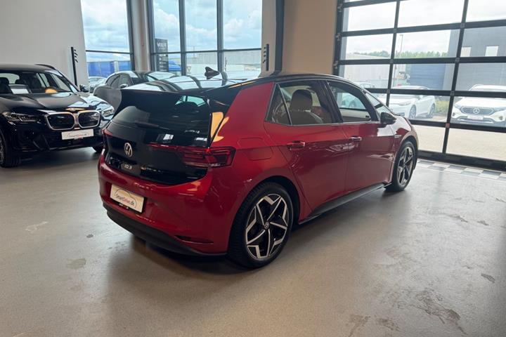 Rød VW ID.3 fra 2022