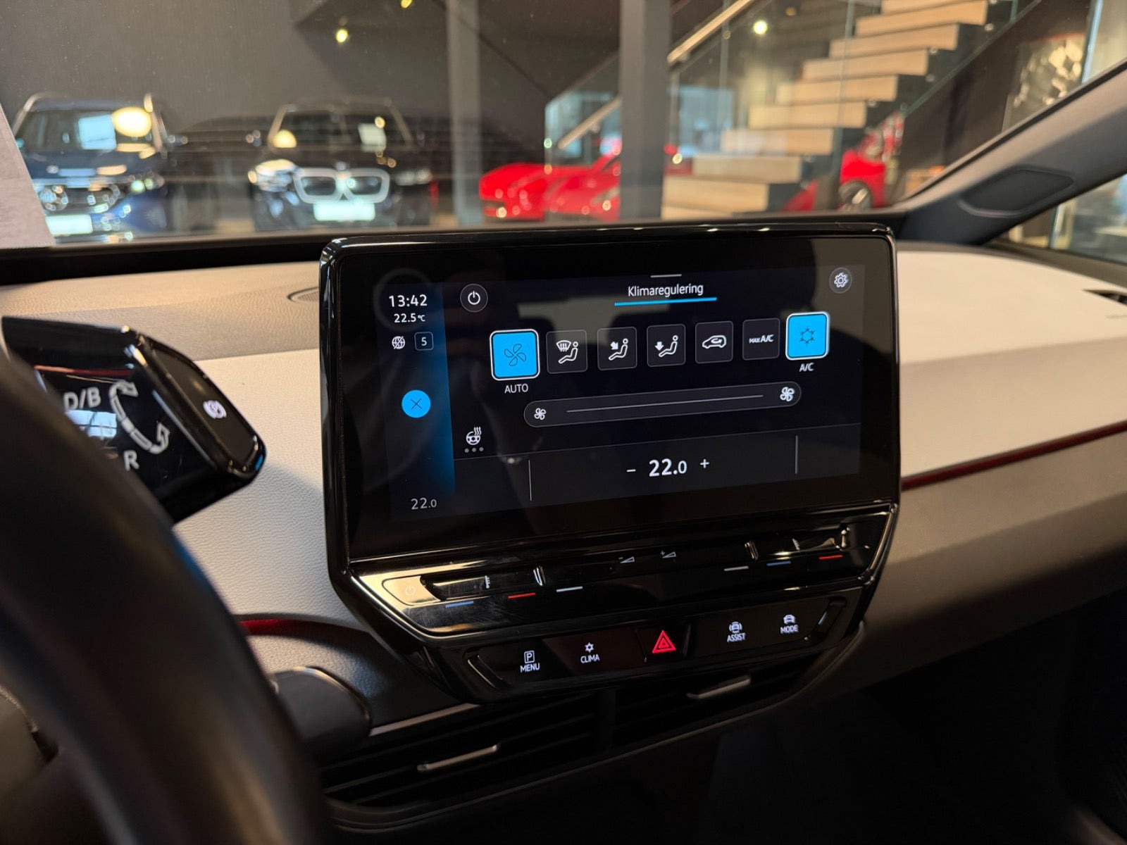 Rød VW ID.3 fra 2022