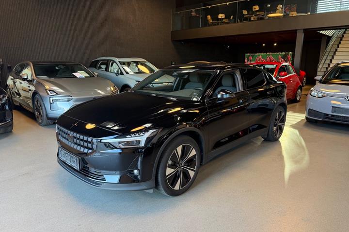 Sort Polestar 2 fra 2023