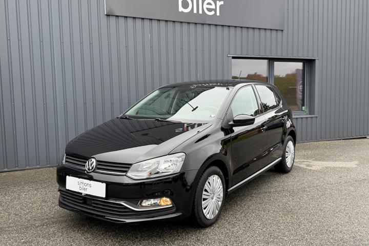 Sort VW Polo fra 2017