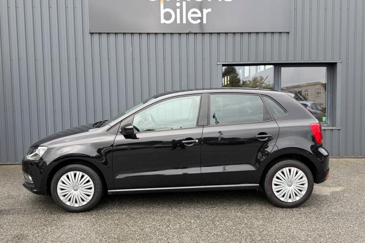 Sort VW Polo fra 2017