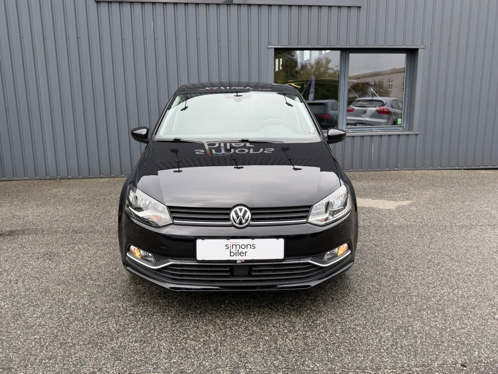 Sort VW Polo fra 2017