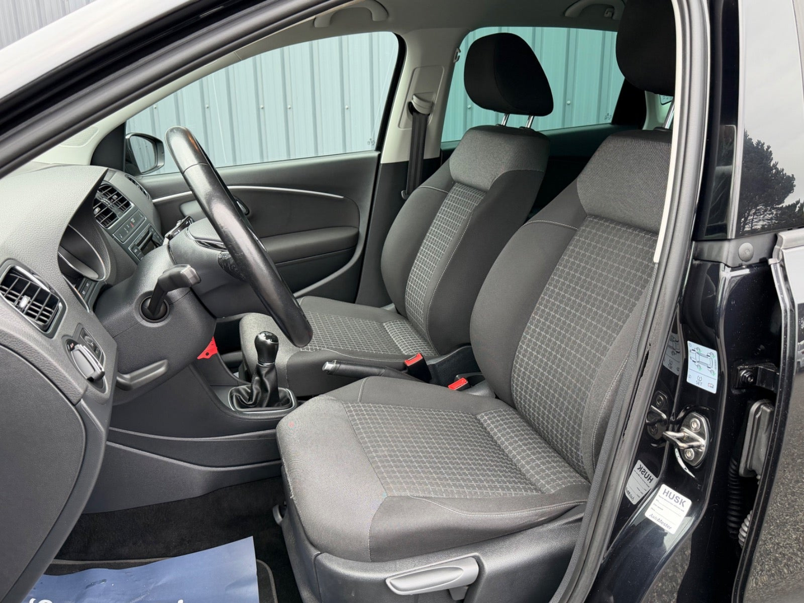 Sort VW Polo fra 2017