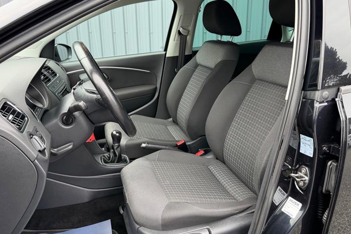 Sort VW Polo fra 2017