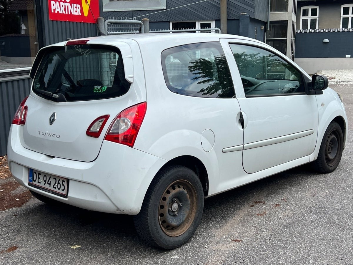 Hvid Renault Twingo fra 2012