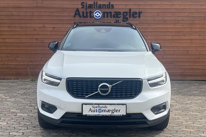 Hvid Volvo XC40 fra 2019