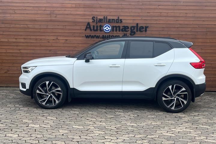 Hvid Volvo XC40 fra 2019