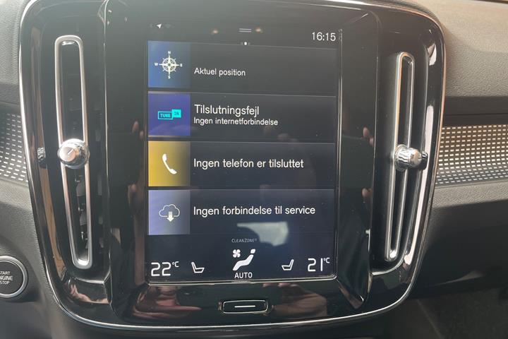Hvid Volvo XC40 fra 2019