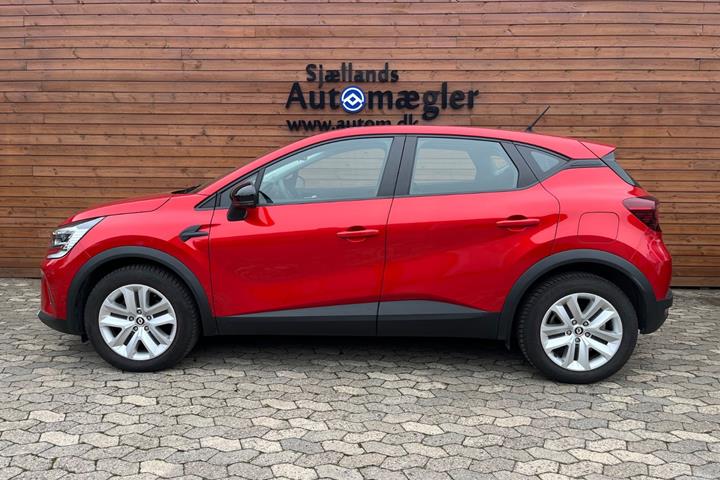 Rød Renault Captur fra 2022