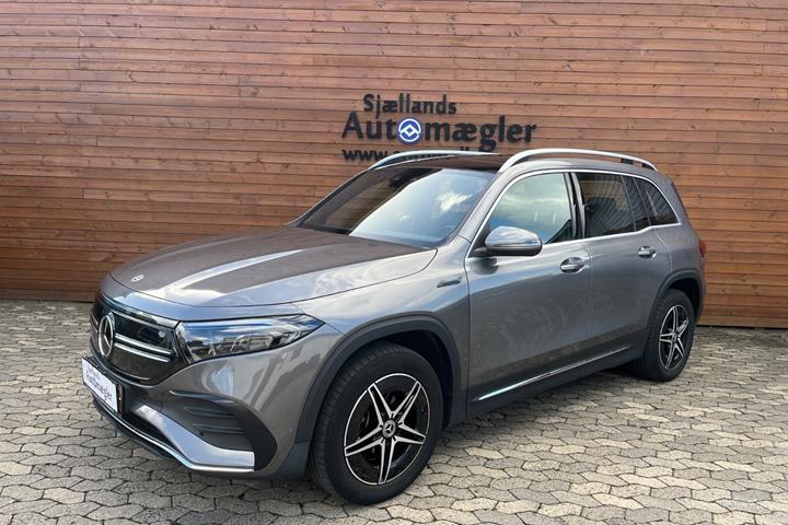 Grå Mercedes EQB300 fra 2022