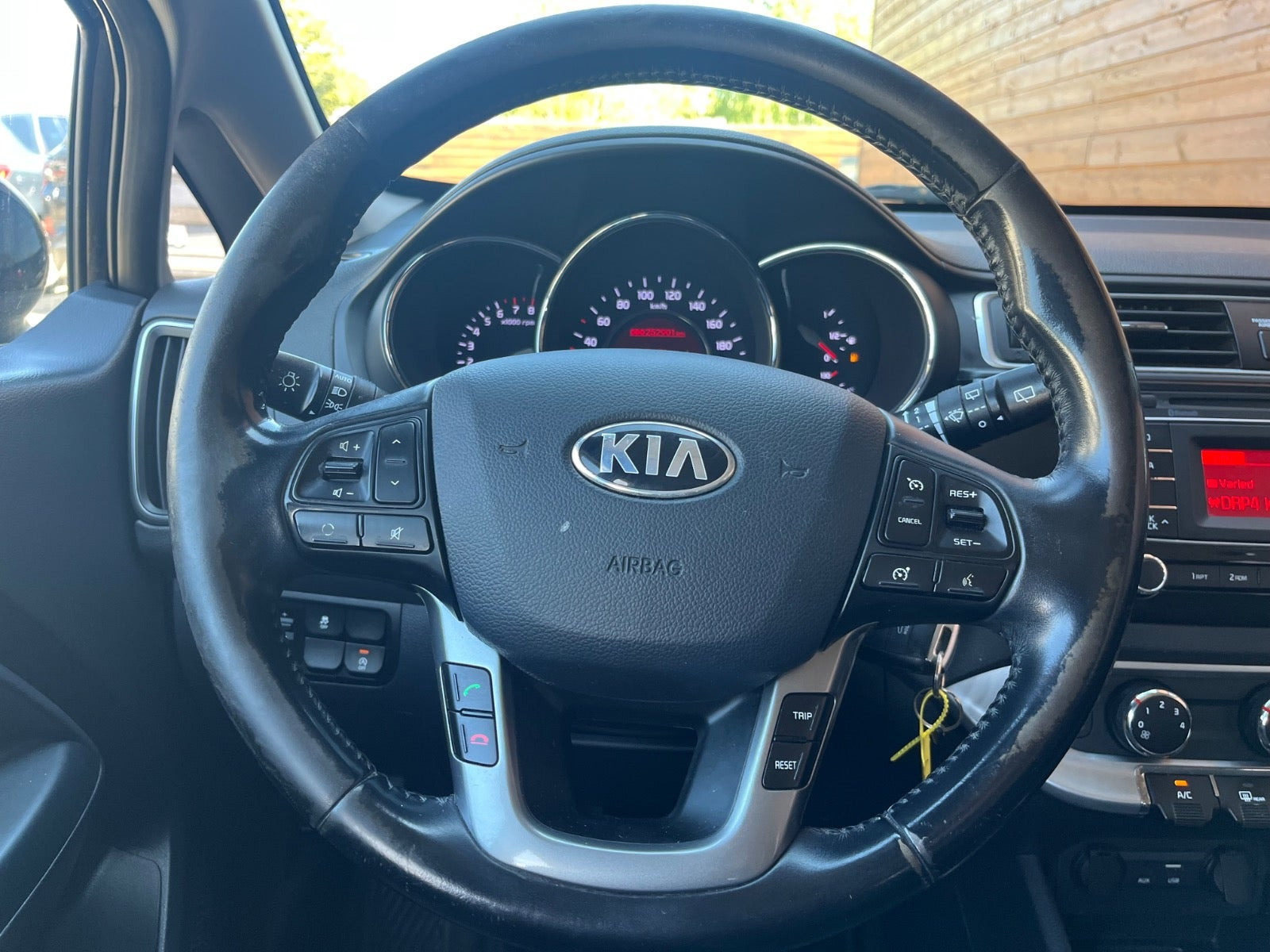 Sort Kia Rio fra 2015