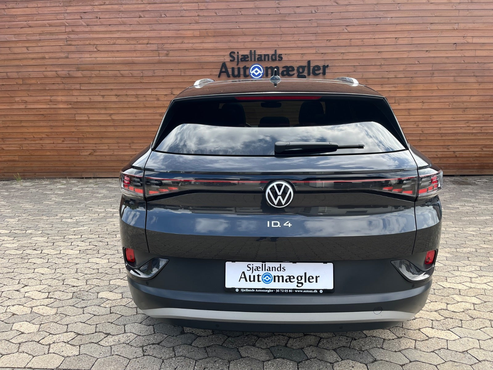 Grå VW ID.4 fra 2021