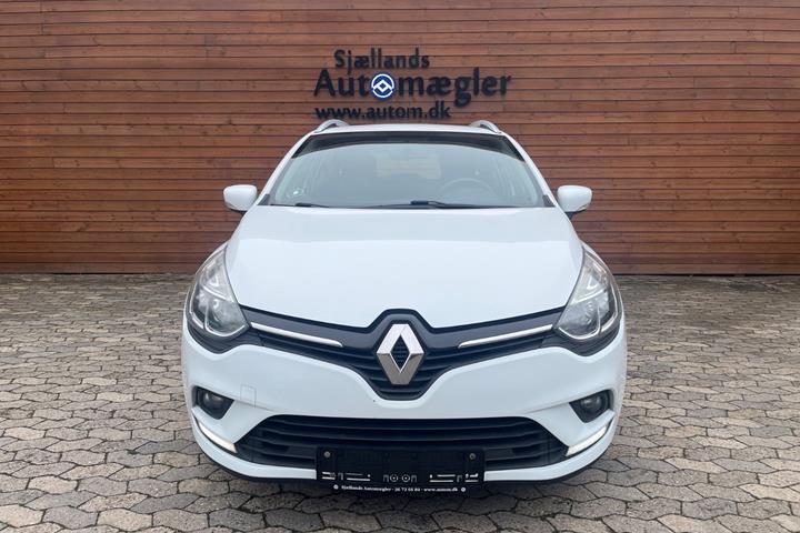 Hvid Renault Clio IV fra 2017