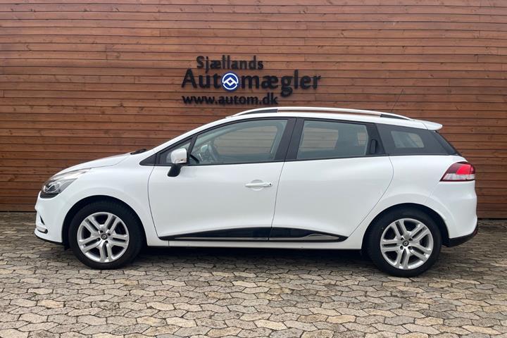 Hvid Renault Clio IV fra 2017