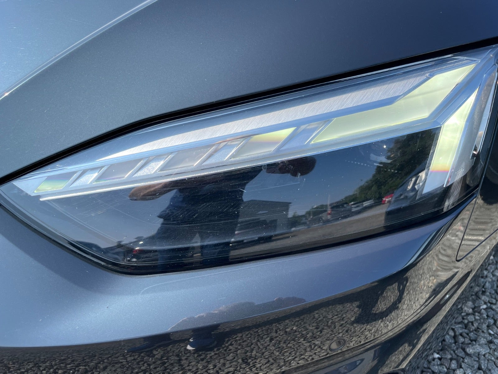 Grå Audi A5 fra 2021