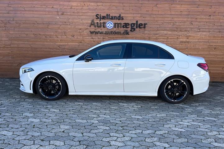 Hvid Mercedes A200 fra 2020