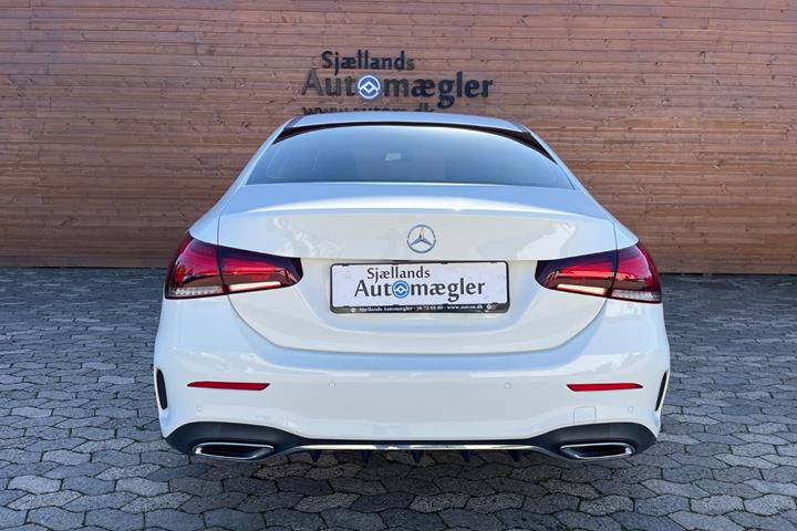 Hvid Mercedes A200 fra 2020