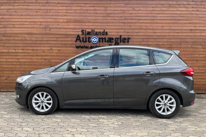 Grå Ford C-MAX fra 2018