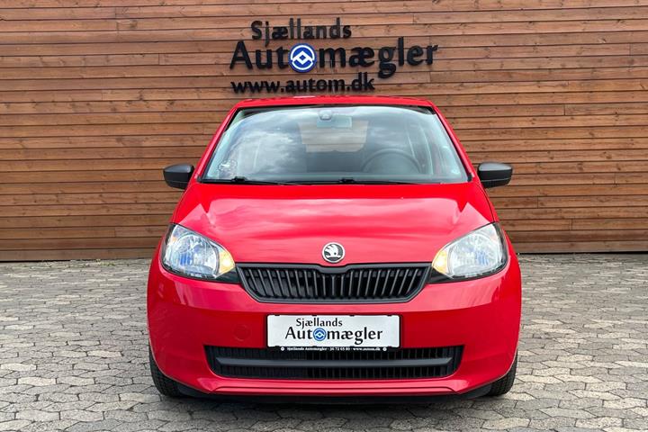 Grøn Skoda Citigo fra 2013