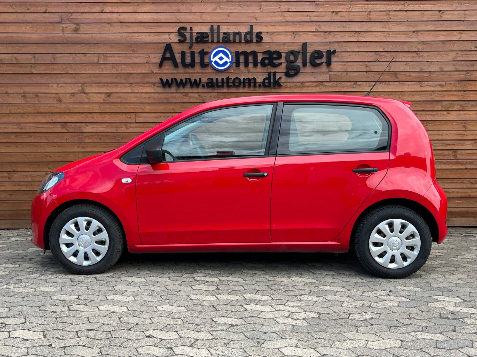 Grøn Skoda Citigo fra 2013