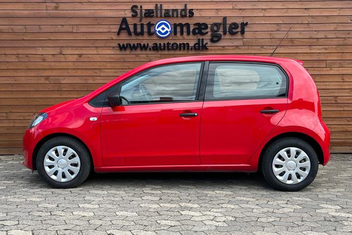 Grøn Skoda Citigo fra 2013
