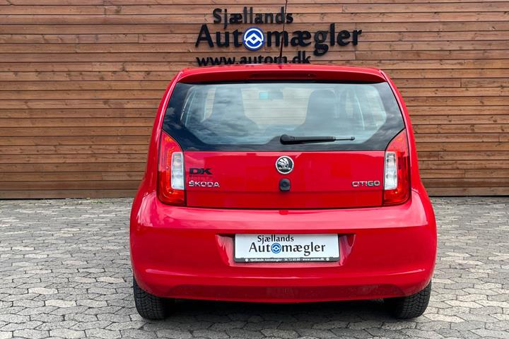 Grøn Skoda Citigo fra 2013