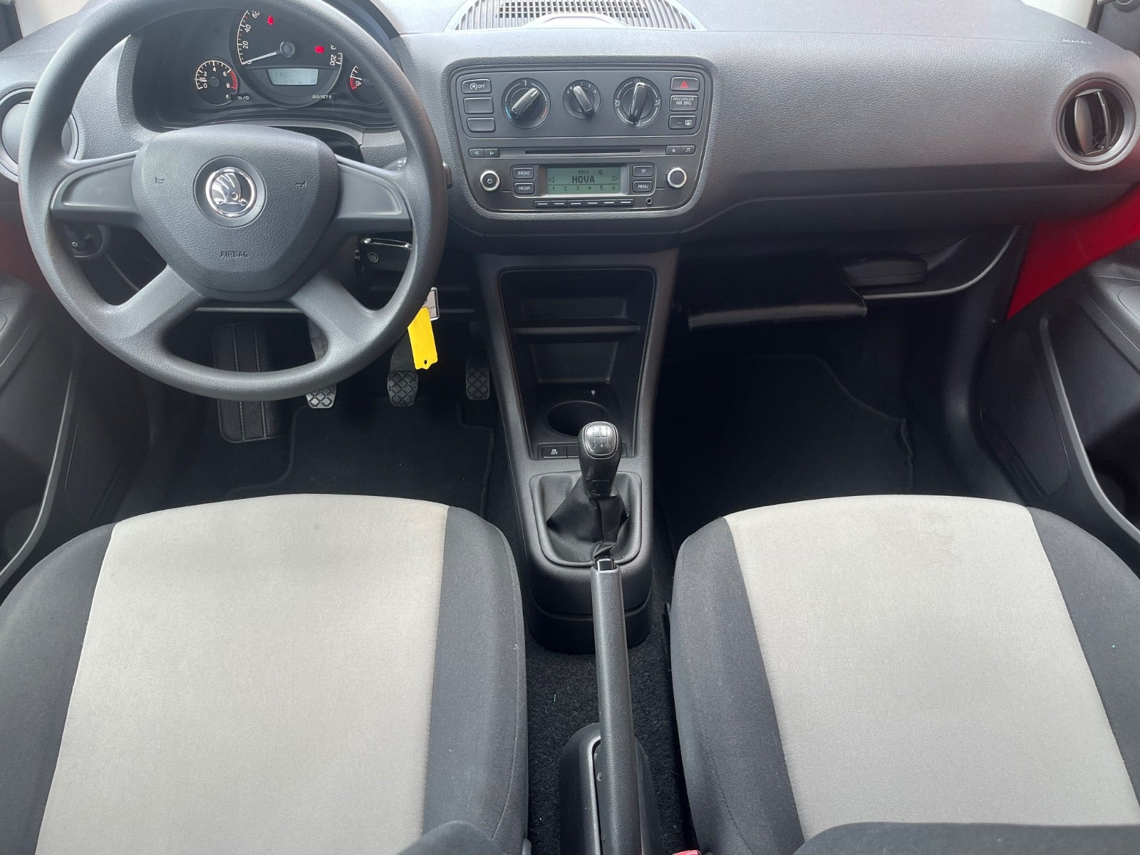 Grøn Skoda Citigo fra 2013