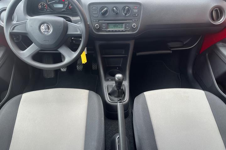 Grøn Skoda Citigo fra 2013