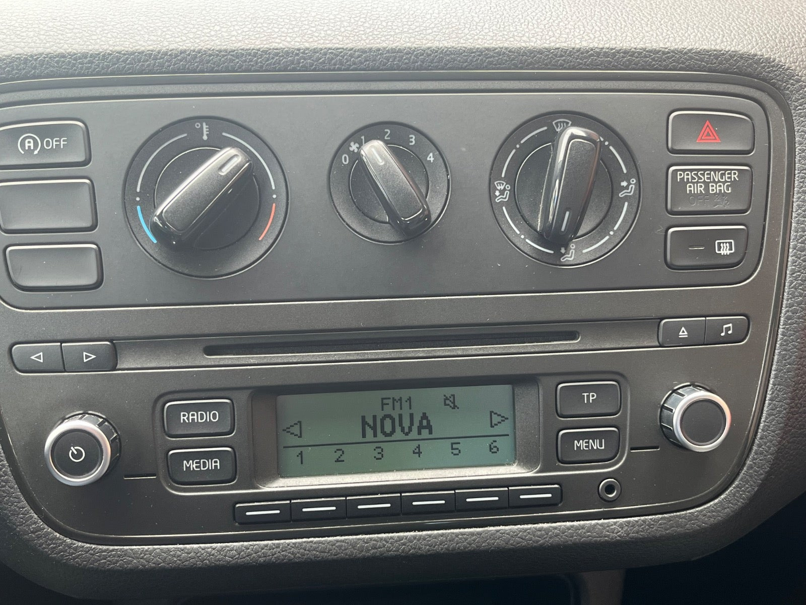 Grøn Skoda Citigo fra 2013