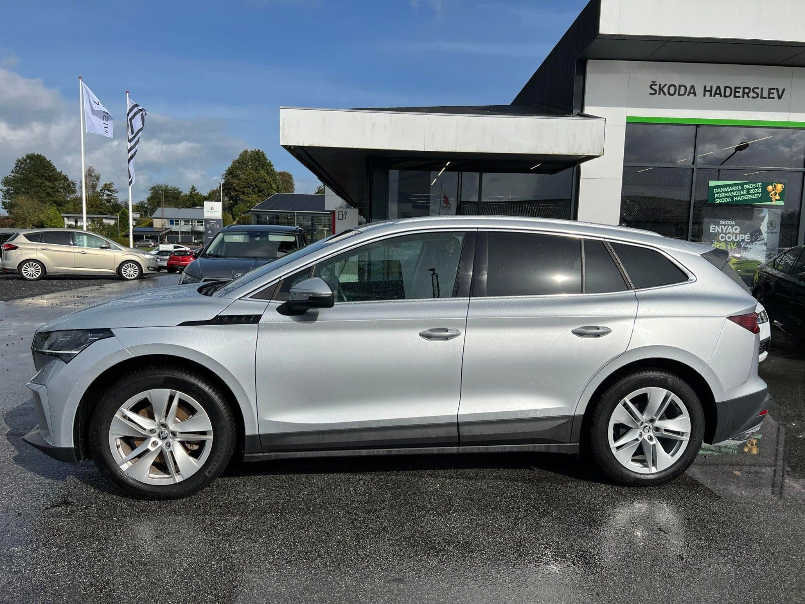 Sølv Skoda Enyaq fra 2021