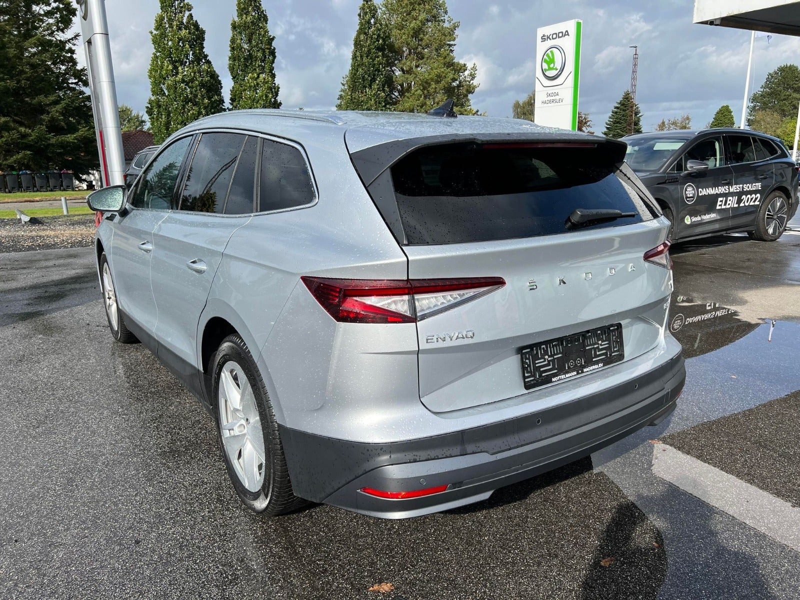 Sølv Skoda Enyaq fra 2021