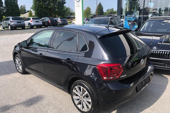 Sort VW Polo fra 2018
