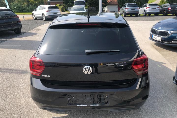 Sort VW Polo fra 2018