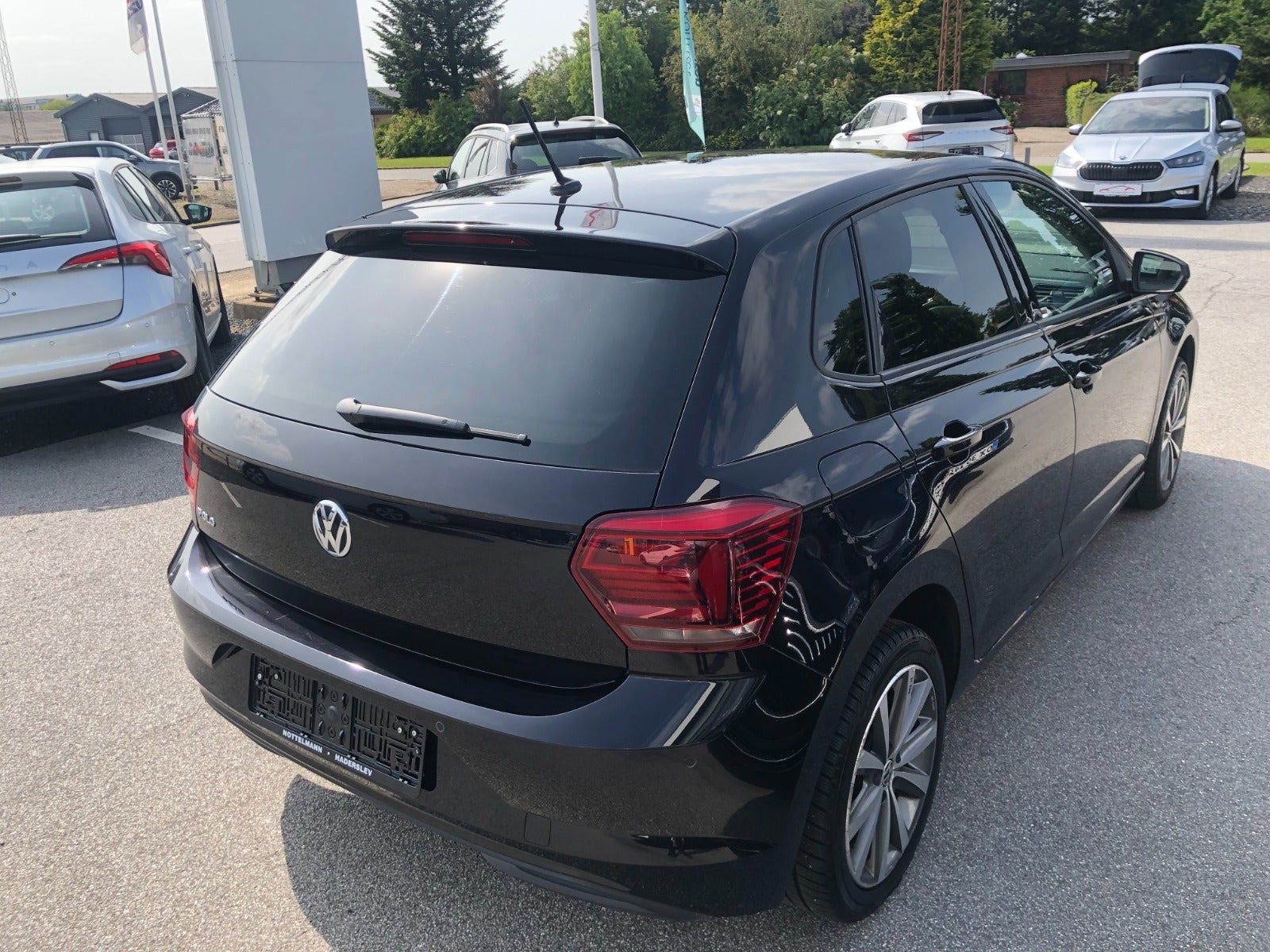 Sort VW Polo fra 2018