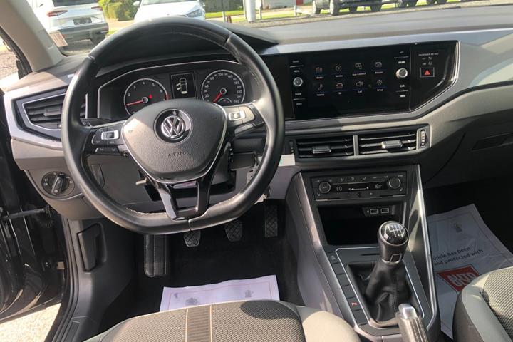 Sort VW Polo fra 2018