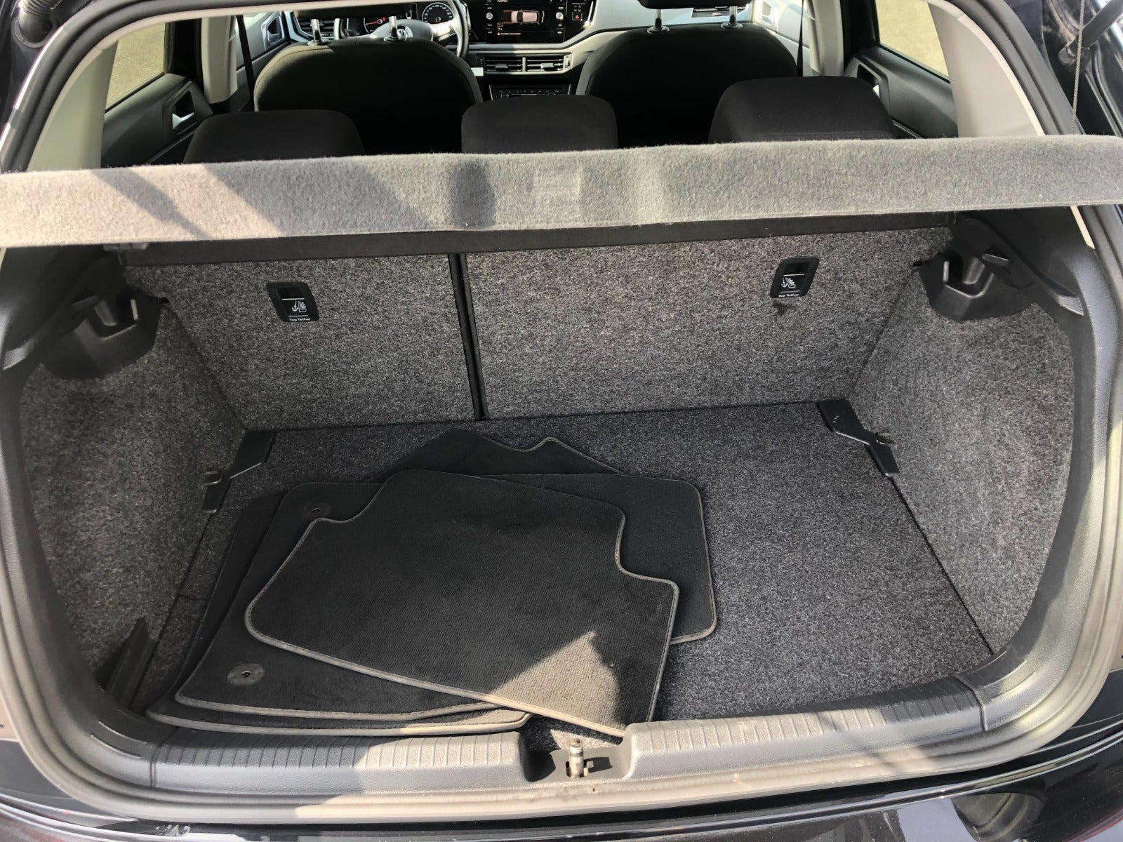 Sort VW Polo fra 2018