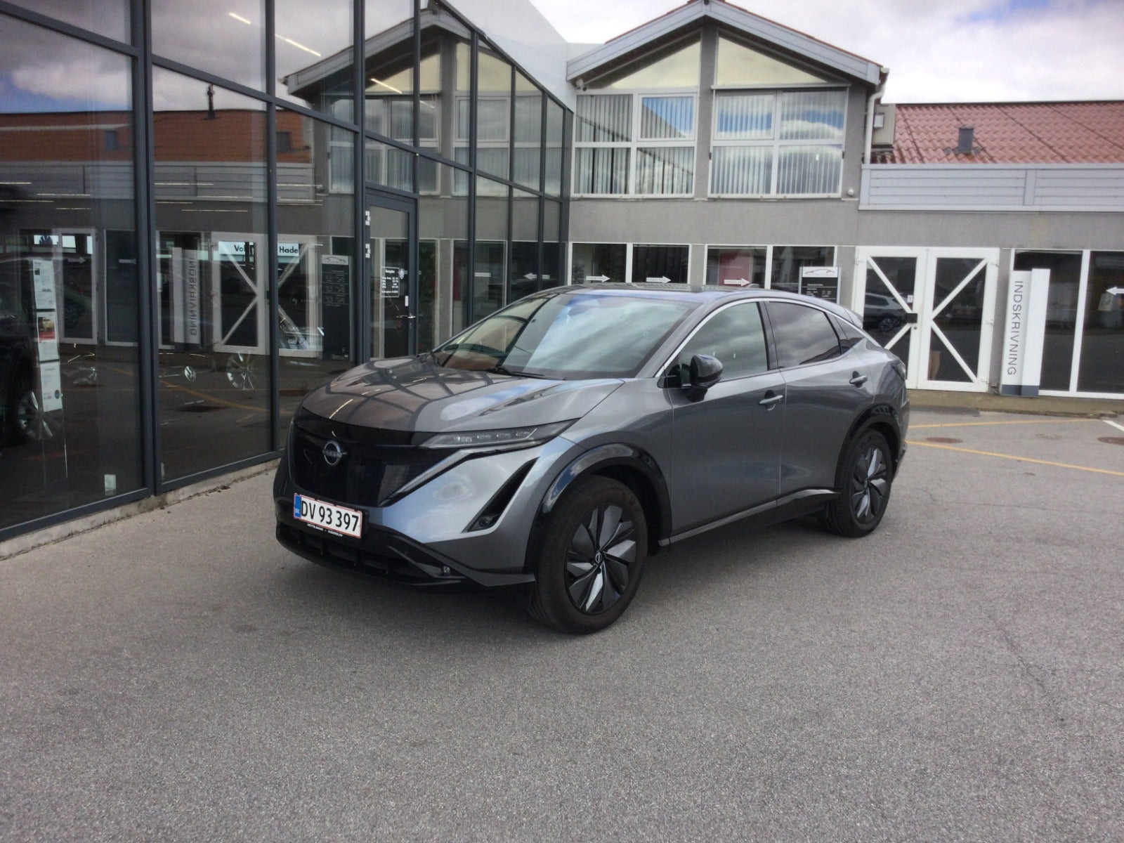 Grøn Nissan Ariya fra 2022