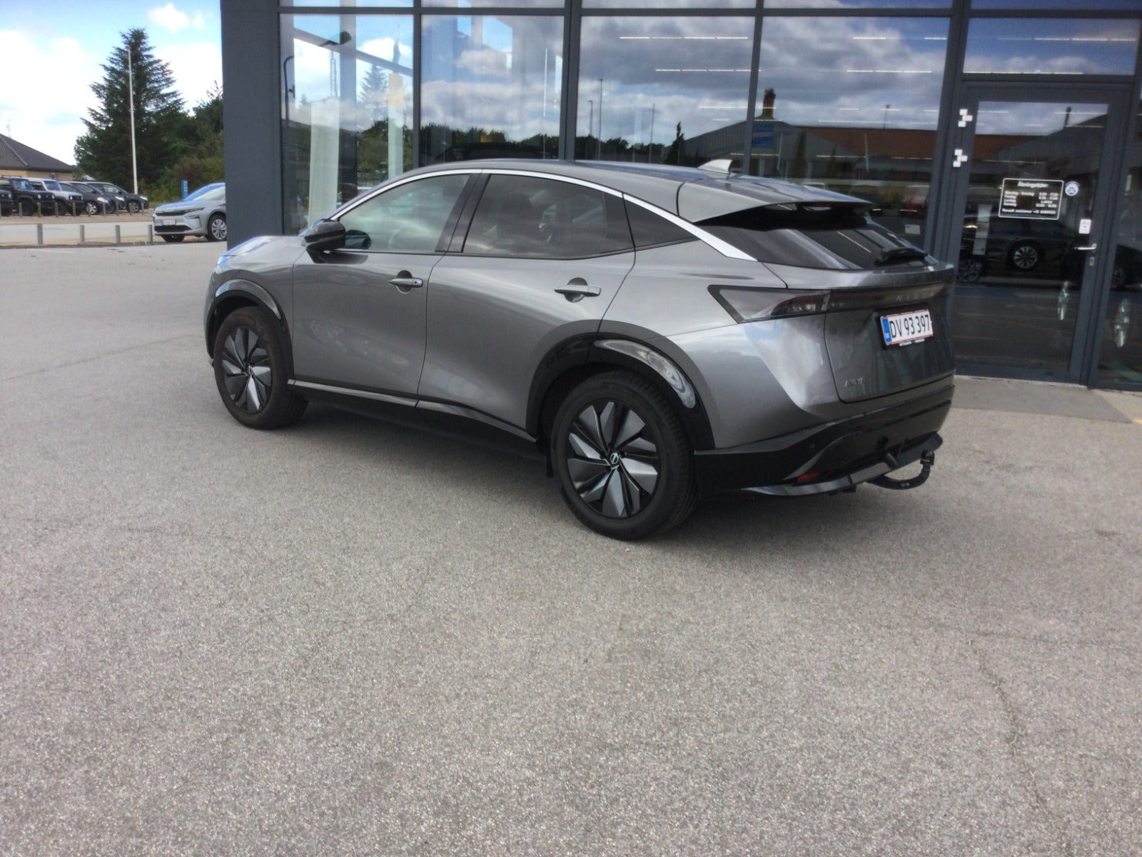 Grøn Nissan Ariya fra 2022